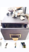 Vintage index drawer box