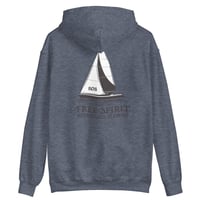 Image 1 of Unisex Hoodie - Logo on Back