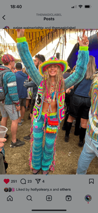 Image 3 of Tassel chaos pants