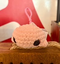 Image 2 of Pinkie the Whale Clip-On Buddy