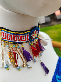 Image 3 of Festie choker - tassles