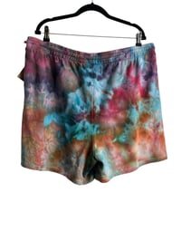 Image 4 of 3XL Plus Cotton Pocket Shorts in Soft Bloom Ice