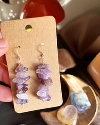 Amethyst earrings