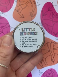 Image 1 of Round travel pill tin