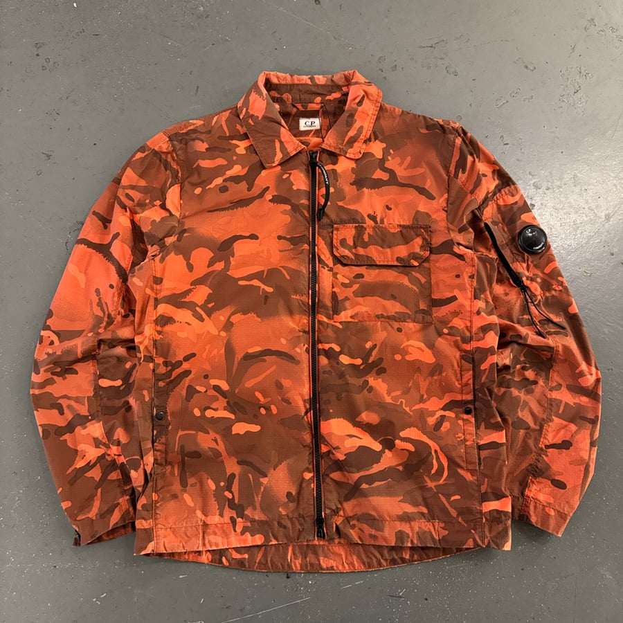Image of CP Company RE-PRINT Camouflage Overshirt, Size M