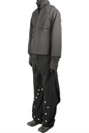 Image of ÆNRMÒUS - Panel Pants (Black)