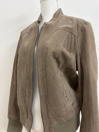 Image 3 of 00s Brown suede jacket // S