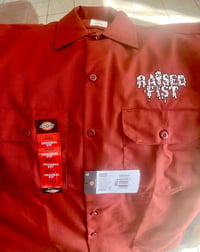 Dickies  Red Button Up