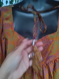 Image 5 of Gypset smock Top yellow mellow multi pinks 