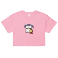 Image 3 of Silly Goose Certificate Crop top 