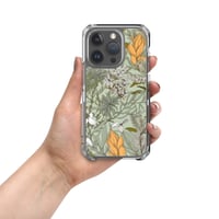 Image 15 of Art Nouveau Inspired Soft Multicolor Boho Floral Sketch Clear Case for iPhone®