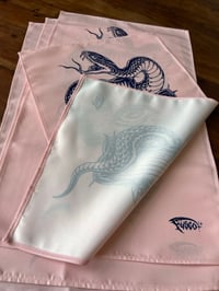 Image 4 of snake and cross (on fabric)