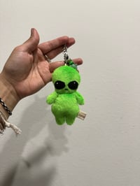 Image 2 of Green Roswell Keychain