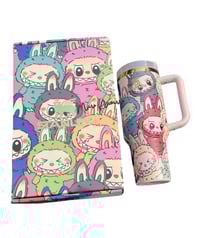 Image 1 of Labubu Limited Edition In-Car Insulated Cup 40 OZ with Colorful Gift Box