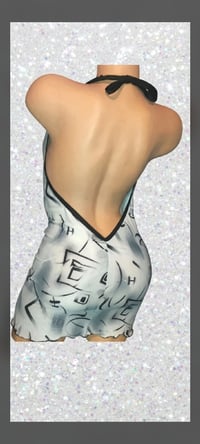 Image 2 of Oriental Plunge Dress 2 prints!