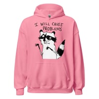 Image 13 of Unisex Hoodie CAUSE PROBLEMS