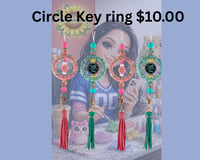 Circle keyring