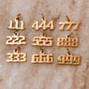 ANGEL NUMBERS IN GOLD