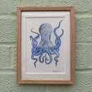 Image 1 of £50 originals - Octopus watercolour blue