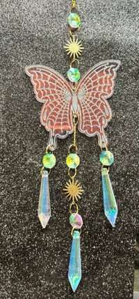 Web butterfly suncatcher 