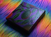 Image 2 of Tropical Mangos on Vines 6x6 Original 🍃