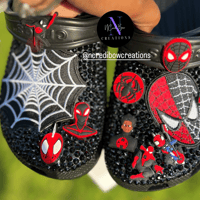 Image 4 of Spider Bling Crocs