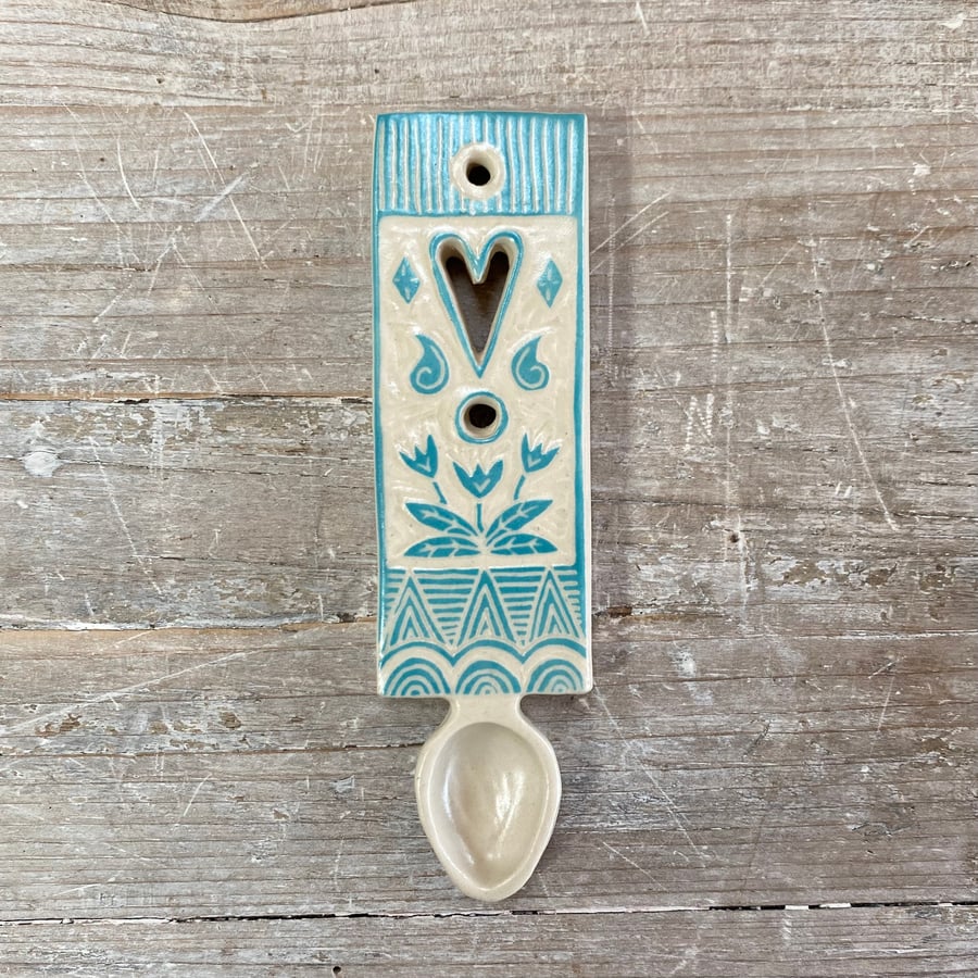 Image of Turquoise Lovespoon II