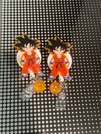 Image 1 of goku badge reel