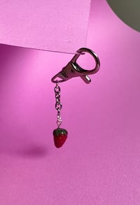 Image 2 of micro strawberry charm