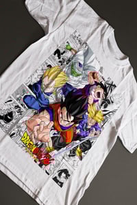 Image 2 of DRAGON BALL Z ANIME | MANGA TSHIRT