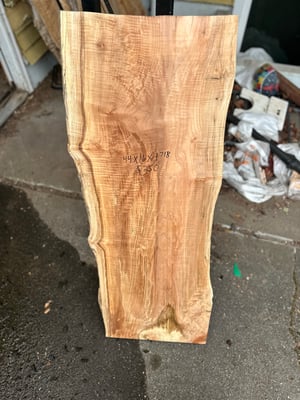 Figured maple slab 