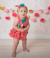 Image 5 of Pink Flamingo Romper