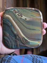 Image 4 of Petrified Wood Glass Coasters