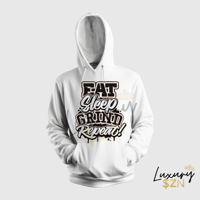 "Grind & Repeat" Hoodie (Choose Your Own Color) 