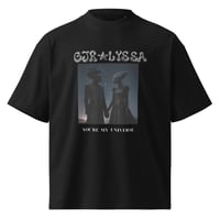 Image 1 of GJRXLYSSA UNIVERSE oversized high neck t-shirt 