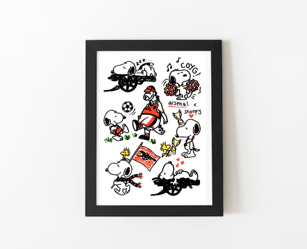 Arsenal x Snoopy | Lucky Cowboys Merch
