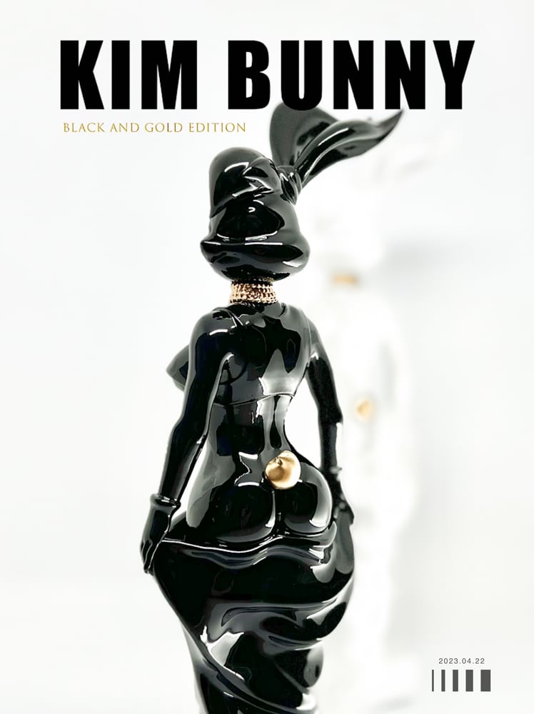 Image of Kim Bunny « Black And Gold »