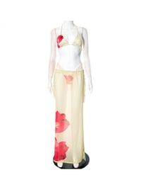Image 1 of Floral Bikini Skirt SET / PRE ORDER