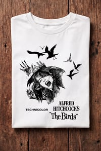 Image 4 of Camiseta The Birds (Alfred Hitchcock)