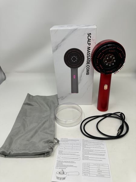 Image of  Scalp Massager Red Free Shipping 