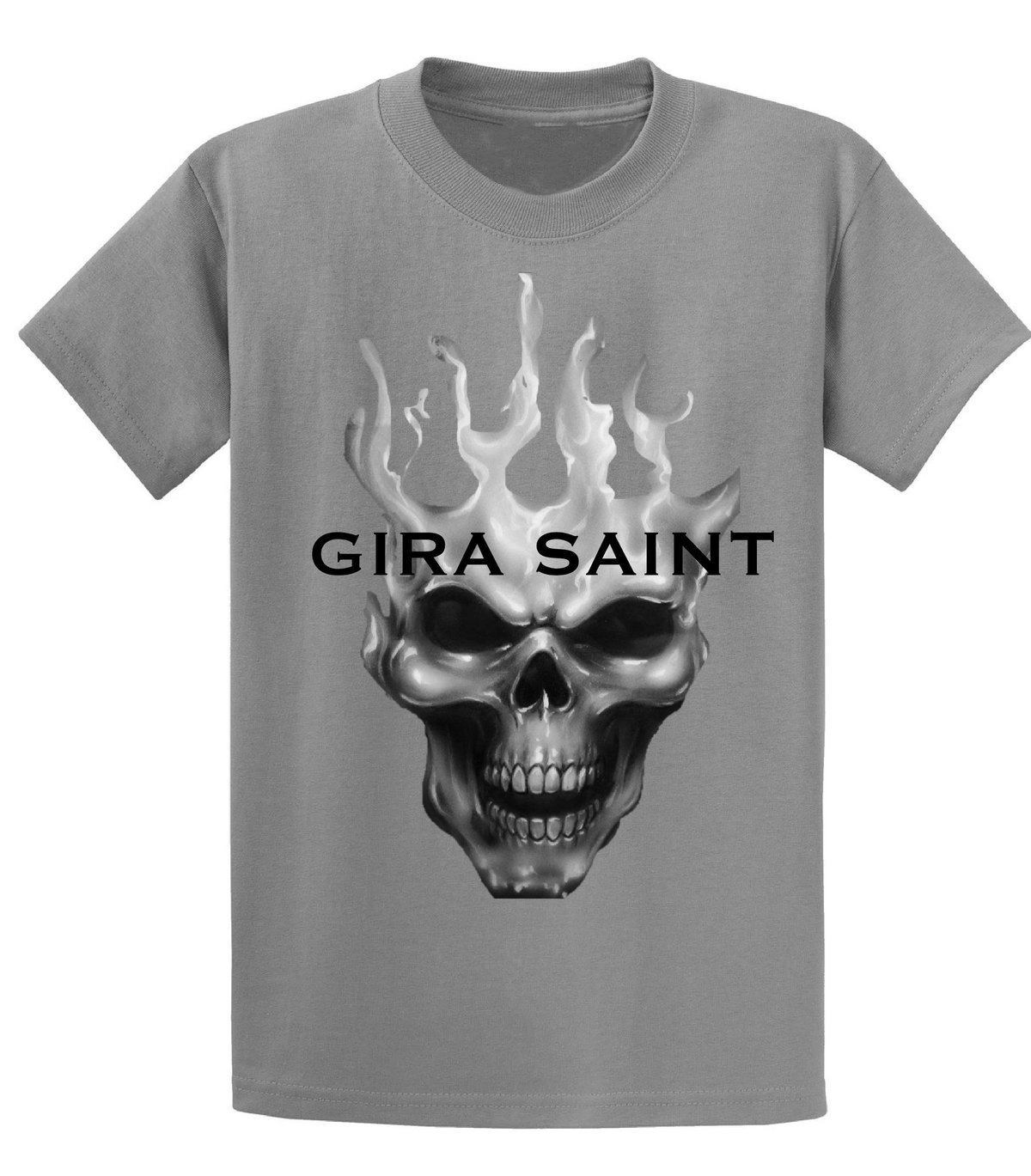 Image of Grey Ghost Skull T-shirt 