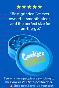 Image 2 of Cookies x Santa Cruz Shredder 2-Piece Hemp Grinder