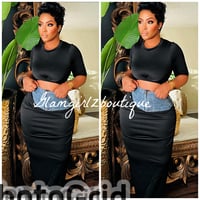 City Girl 2pc Black 