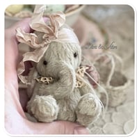 Image 3 of Custom order for Beth - Handmade whimsical hobby horse and teacup elephant