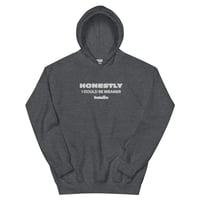 Image 2 of Trubledera Honestly Unisex Hoodie