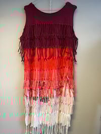 Image 6 of Fringe dress pink (m/l)