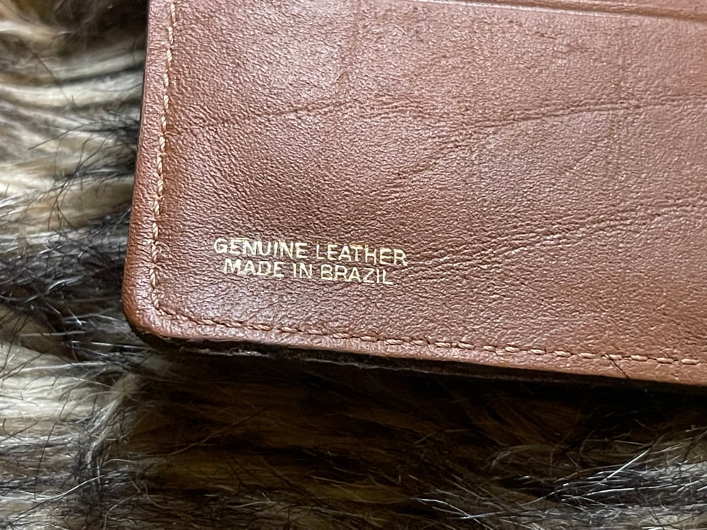 Upcycled Grateful Dead Stealie Leather Wallet