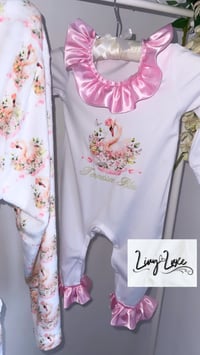 Image 1 of ruffle sleepsuit 