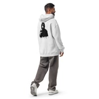 Image 2 of Unisex Oversized Hoodie White