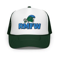 Image 1 of RMFW (Tulane) Foam trucker hat